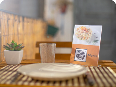 Imagen QR 3Code restaurante